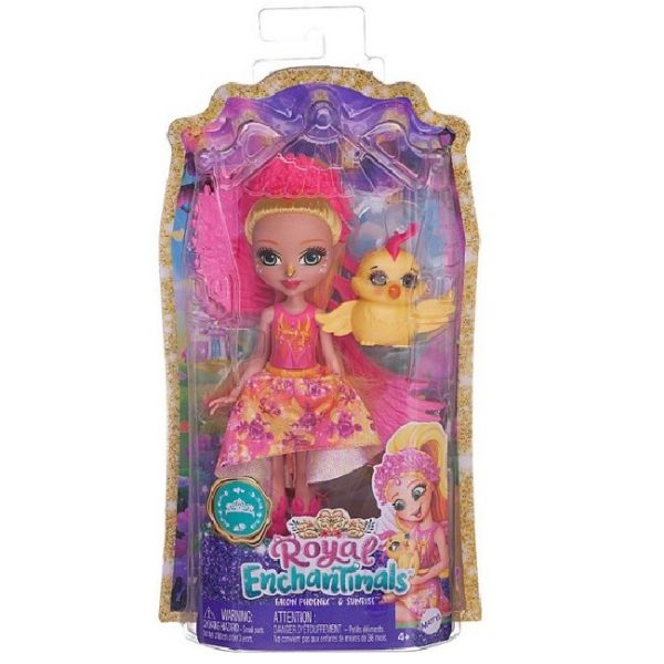 Кукла Mattel Enchantimals FNH22/Феникс Фалон Феникс и Санрайз