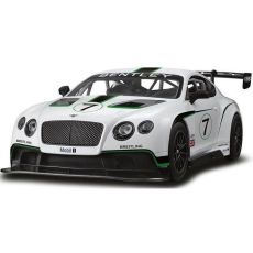 Машинка на радиоуправлении Rastar 70600 Bentley Continental GT3 белый