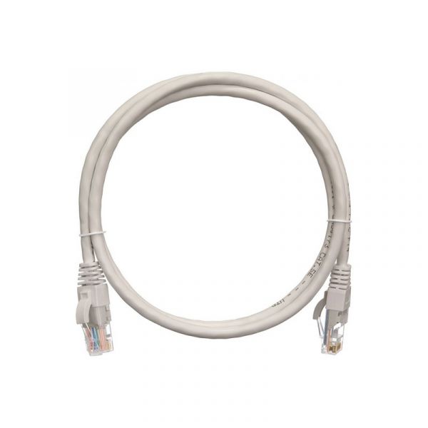 Патч-корд Netlan EC-PC4UD55B-010-GY-10 1 м, серый